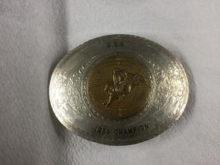 CSC 1988 Champion Belt Buckle.