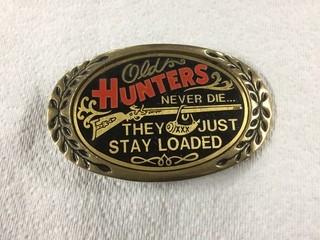 Hunters Belt Buckle.