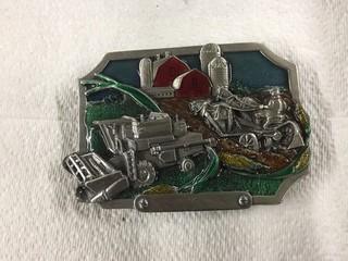 Farming Belt Buckle.