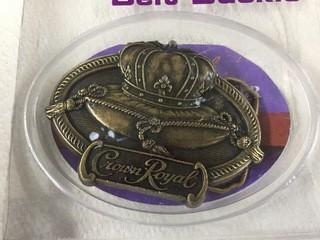 Crown Royal Belt Buckle.
