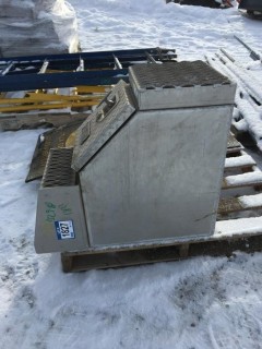 Aluminum Step c/w Storage Protech.