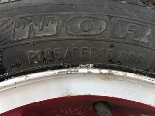 (4) Nordic P185/65R15 Tires w/Rims.
