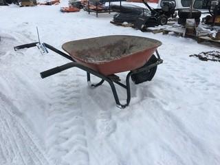 Metal Wheelbarrow.