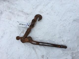 Heavy Duty Chain Boomer. (Damaged)