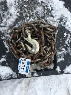 Heavy Duty Chain w/Hooks.