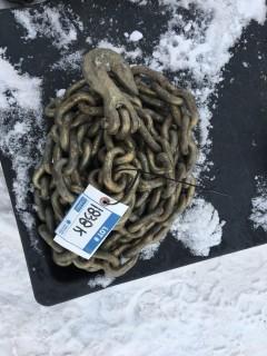 Heavy Duty Chain w/Hooks.