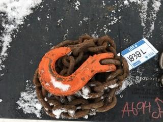Heavy Duty Chain w/Hooks.