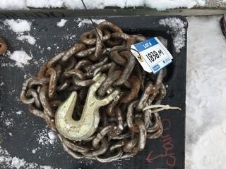 Heavy Duty Chain w/Hooks.