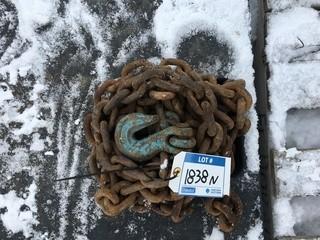 Heavy Duty Chain w/Hooks.