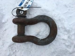 Heavy Duty Clevis 1 1/2" Straps.