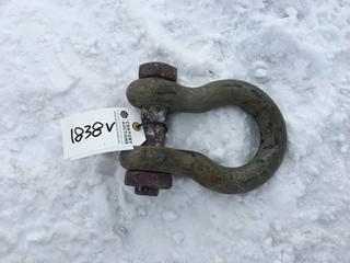 Heavy Duty Clevis 1 1/2" Straps.