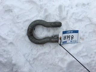 Heavy Duty Clevis 1 1/8" Straps.