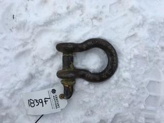 Heavy Duty Clevis 1 1/8" Straps.
