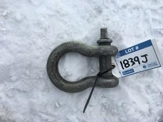 Heavy Duty Clevis 1 1/8" Straps.