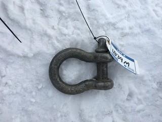 Heavy Duty Clevis 1 1/8" Straps.