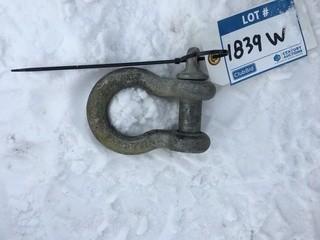 Heavy Duty Clevis 3/4" Straps.