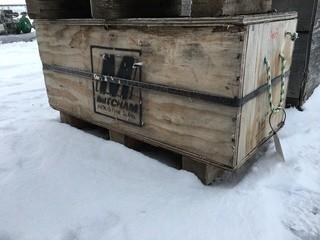 Wood Crate 40"x18"x16".