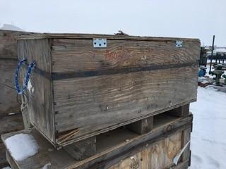 Wood Crate 40"x18"x16".