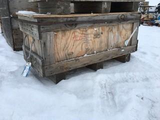 Wood Crate 40"x18"x16".