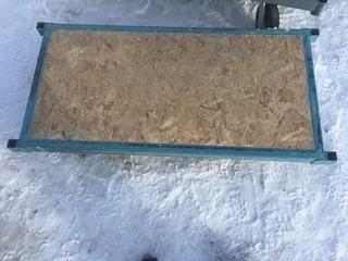 4'x2' Rolling Cart.