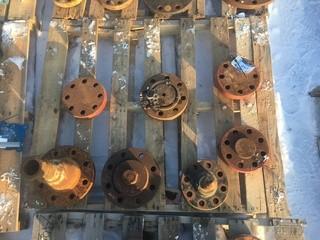SA/A105N-73326 Flanges (7) Various Sizes 1 1/2" Thick.