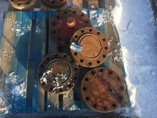 SA/A105N/C21 34632 Flanges (4) Various Sizes 2 1/4" Thick.