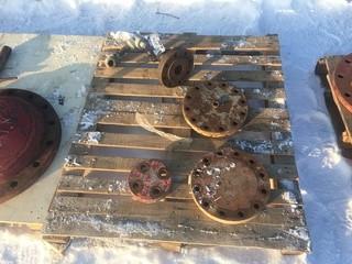 AA/SA105N 452508 Flanges (4) Various Sizes 1 3/8" Thick.
