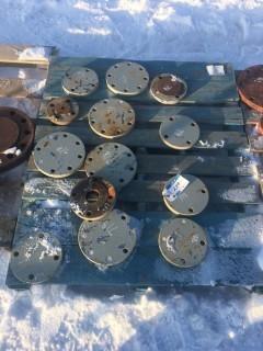 A/SA350LF2-CLI Flanges (13) Various Size 7/8" Thick.