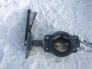 2000 PSI 4" Butterfly Valve.
