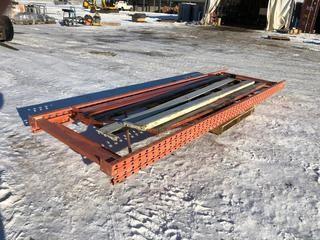 Pallet Racking (2) 13' Gables & (6) 9' Cross Braces.
