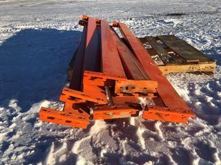 (6) Pallet Racking 8' Cross Beams.