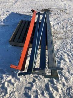(6) Pallet Racking 9' Cross Beams.