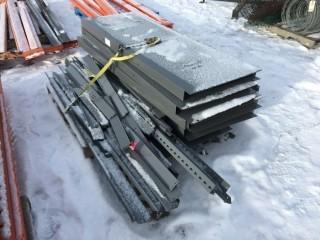 Skid of Metal Shelving 24 5/8"x60 1/4".