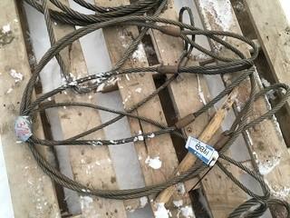 Lifting Cables (2) 5/8" & (1) 1/2".