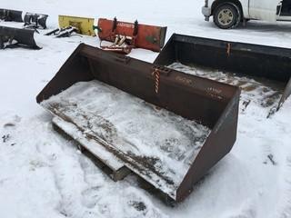 73" Clean Out Bucket to Fit Skid Steer