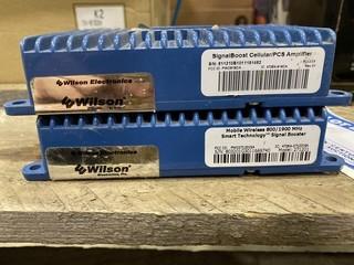 (2) Wilson Direct Connection Cell Phone Booster, 6VDC (W-4,4,2)