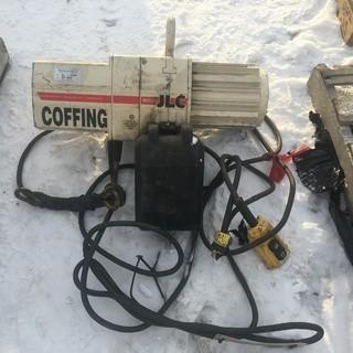 Coffing Model JLC 1/2 Ton Hoist.
