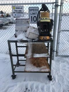 Hyd. Crimper c/w Various Die Sets.