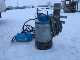 3" Sump Pump c/w Control Box.