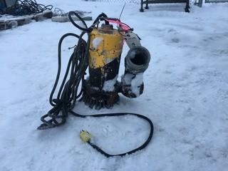 Wacker Neuson 3" Sump Pump Model PST3  Single Phase.
