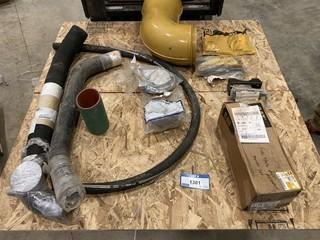 Assorted Hoses, Intake Elbow, Fuel Cap, Fuel Tank Vent Assembly and Misc. (W-5,5,1)