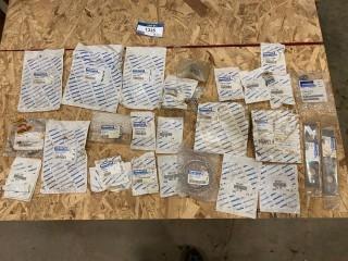 Qty of Komatsu Parts, Snap Rings Dowel Pins, Fuses Seals, Gaskets, Connectors (E-1,1,3)