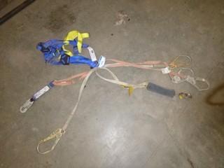 (3) 6' Safety Lanyards, (1) Safety Harness (E-1,5,2)