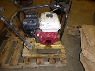 Loncin MS20 Plate Compactor, c/w Honda GX160 Engine, 4.8 HP