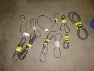 Quantity of Assorted John Deere Fan Belts (E-2,2,2)