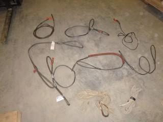 Qty Of Assorted Size Cable Slings  (Outside)