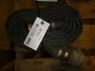 (Approx 20') 2" Water Hose with Cam Locks (Outside)