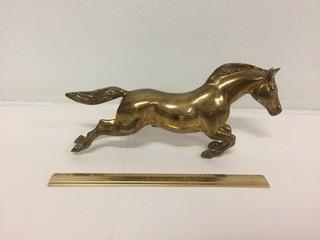 Brass Horse Figurine.