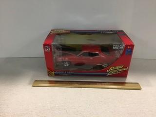 Muscle Cars 1970 Ford Torino Cobra Diecast Model, 1:24 Scale.