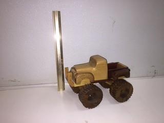 Wooden Truck Model.